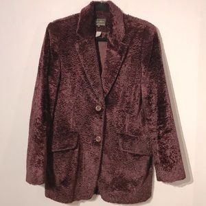 Vintage velvety coat